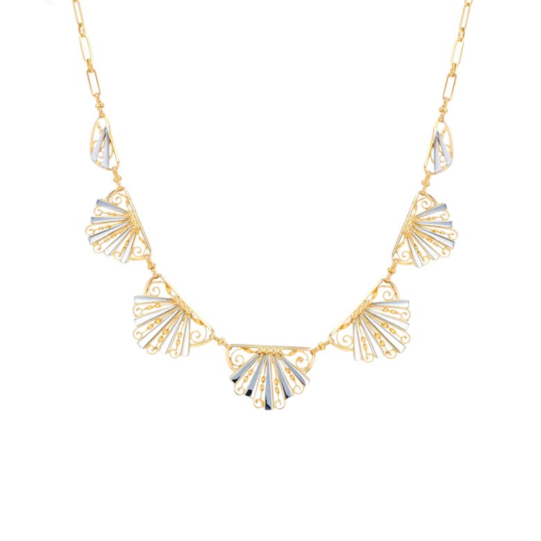 Collier ancien 2 ors 10.02g